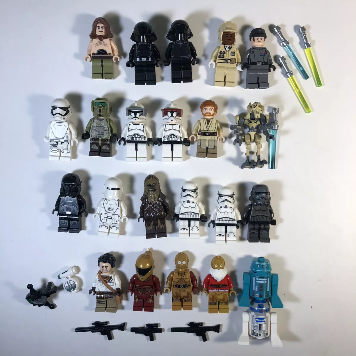 Rare lego 2025 star wars minifigures