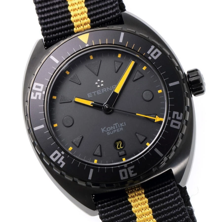 ETERNA Super Kontiki Automatic 318.597 SS PVD Men's Watch - image 3 of 4