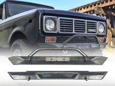 1971-1980 International Scout 2 Ii Steel Front And Rear Bumper Set Raw Steel