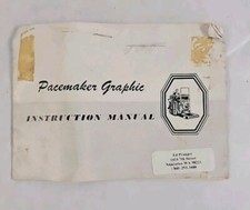 Graflex Pacemaker Graphic  Original Instruction Manual Vintage
