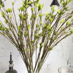 Artificial Tree Branches Green Leaf Plants Fruits Fake Leaf Home Decor Xmas Gift Ebay