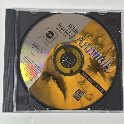 Wide World of Animals Windows CD ROM Disc Only | eBay