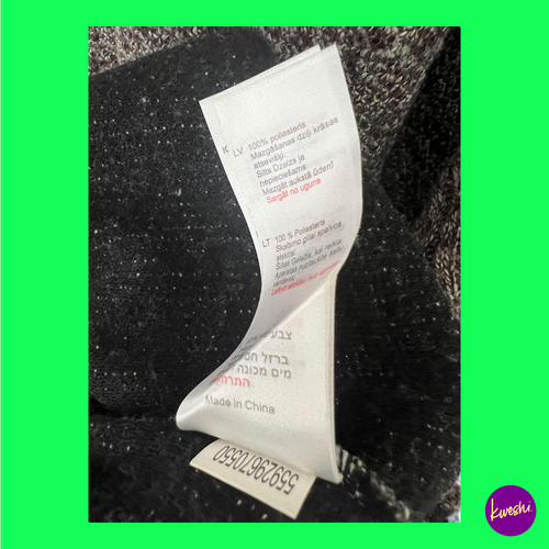 Jersey de punto PIERRE CARDIN para hombre, verdadero vintage, cremallera 3/4, marrón jaspeado, Reino Unido 3XL - Imagen 6 de 7