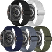 5 Correas De Reloj De Nylon Replacement Para Samsung Galaxy Watch Ultra 47mm