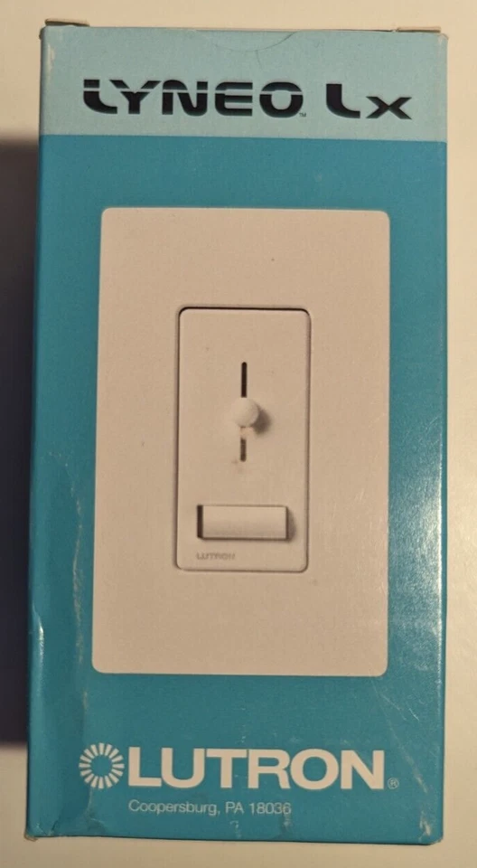 LUTRON-LYNEO 低电压 120V 600W 单极预设 DIMMER 带定位灯 MS — 第 3/3 张图片