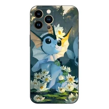 VaporeonV Case For iPhone 17 16e 16 15 14 13 12 11 Pro Max Air Plus XR SE -z767