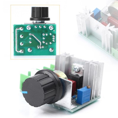SCR Electric Voltage Regulator Motor Speed Control Controller 2000W 220V