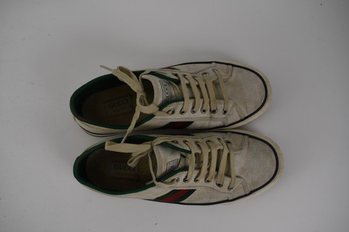 Gucci Tennis 1977 Low Top GG Sneakers Trainers Size 7.5 - Picture 5 of 5