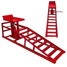 Hydraulic Car Ramps 2 Pcs, 11000lbs for Auto Repair & Maintenance Lifting