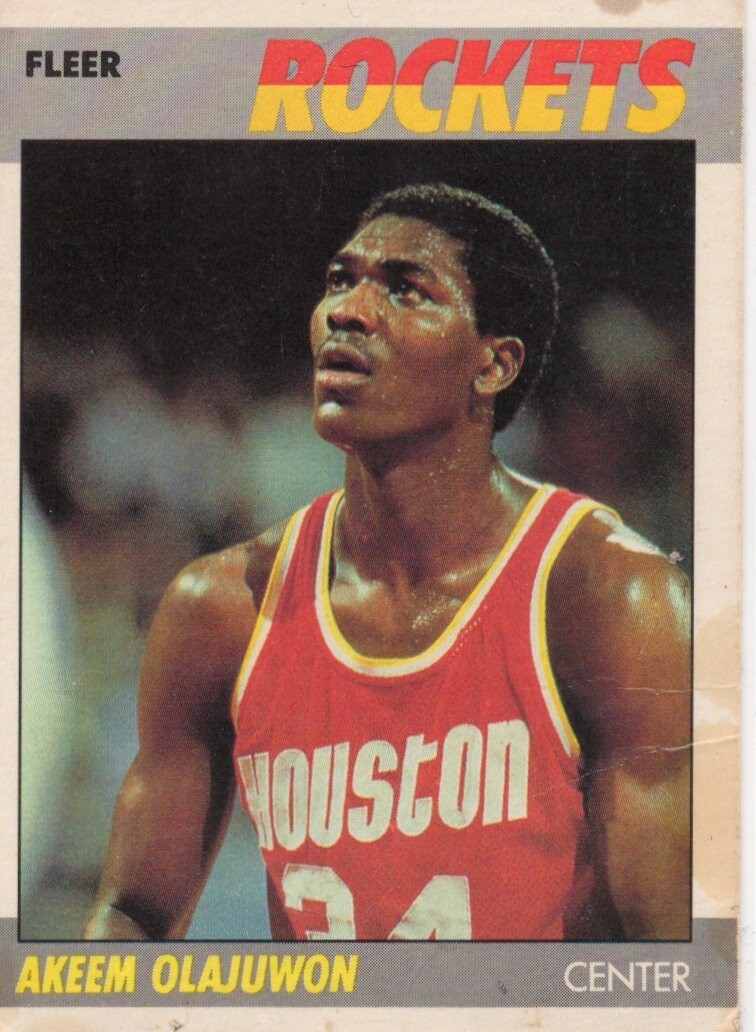 1987-88 Fleer - Hakeem Olajuwon #80