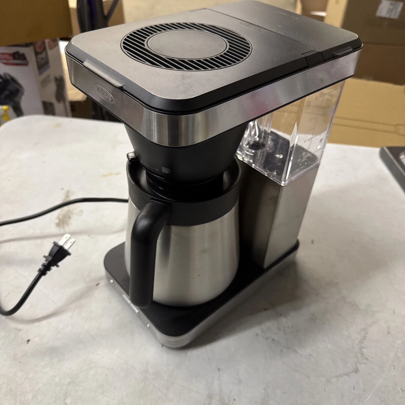 OXO Brew Coffee Maker 8 cup Stainless Steel w/ insulated carafe - Model 8718800
Opens in a new windo