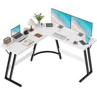 Gunji 120/130Cm L-FöRmiger Gaming Schreibtisch Ecke Computertisch Mit Monitorfuß