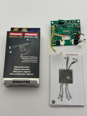 CARRERA 20763 DIGITAL DECODER FOR EXCLUSIV 1/24 SLOT CAR EXCEPT HOT RODS FREE SH