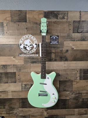 Danelectro  59M NOS+ Electric Guitar   Keen Green