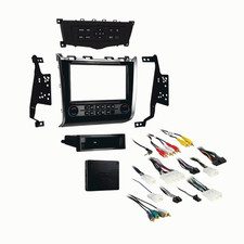 Metra 99-7627HG 2013-Up Fits Nissan Pathfinder Single Double Dash Kit - Black