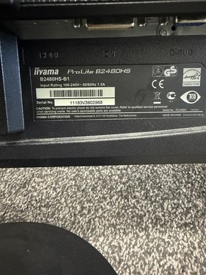 Pro Lite B2480HS Model: PL2480H
