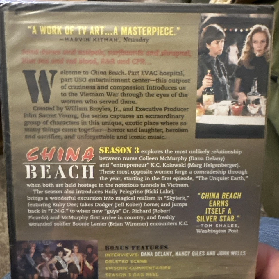 China Beach - Season 3 (DVD, 6 Disc Set) Dana Delany, Marg Helgenberger - Image 3 of 4