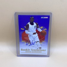 2013-14 Fleer Rookie Sensations Auto #RS10 Dennis Schroeder