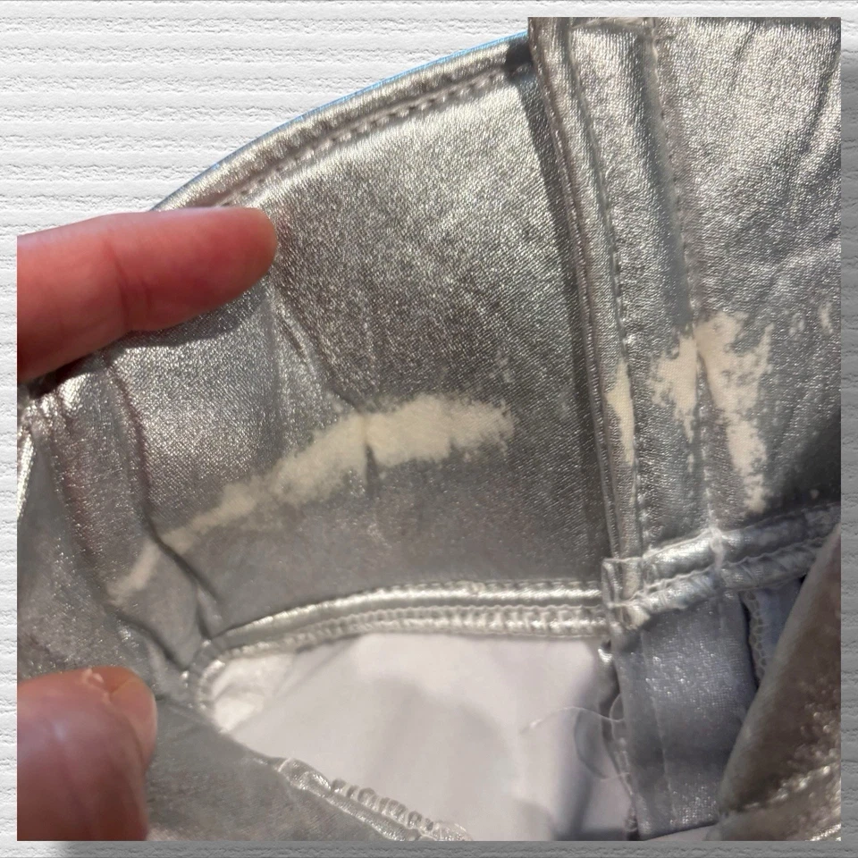 Pottery Barn Niños Mago de Oz Hombre de Hojalata Disfraz 3T Plata Chaqueta Corazón Reloj Foto 3 de 4