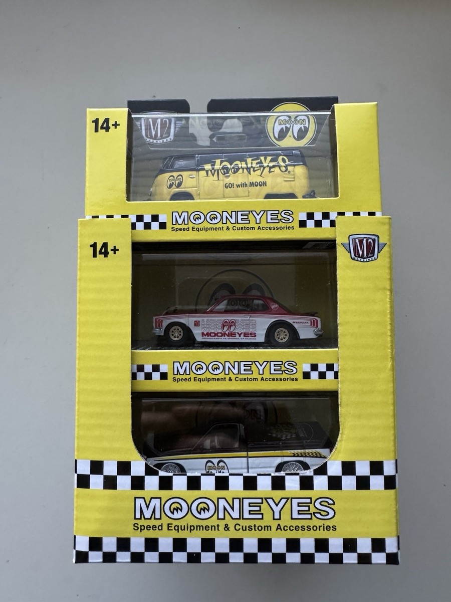 2026 M2 Machines MOONEYES Complete Set of 6 with Sleeve Walmart