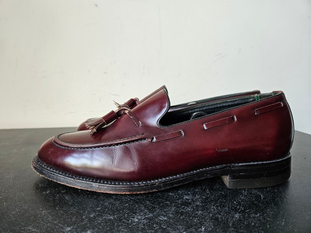 Florsheim Royal Imperial Loafer Size 11D Burgundy‎ Leather Dress Shoes Vintage Florsheim Royal Imperial Oxblood | Mercari main image 3