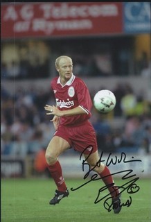 Mark Wright [Liverpool] Signed 12x8 Colour Photo