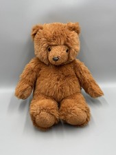 VTG 1987 GUND Teddy Bear JC Penny Brown Stuffed Animal 19  Made In Korea