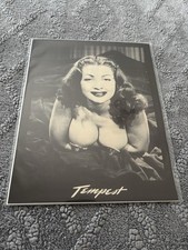 1950s Tempest Storm Pinup Full Page From Magazine Busty Iconic Beauty