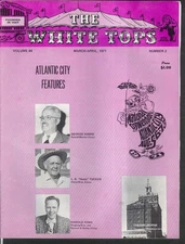 WHITE TOPS George Hamid Hoxie Bros Tucker Harold Ronk  3-4 1971
