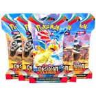 Obsidian Flames Pokemon 5x Sleeved Booster Pack Card Bundle Lot NEW