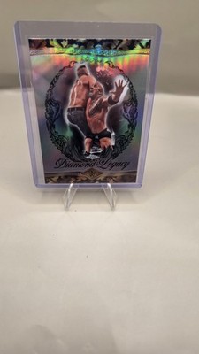 WWE The Rock Diamond Legacy Wrestlemania 28 vs John Cena Topps Chrome 