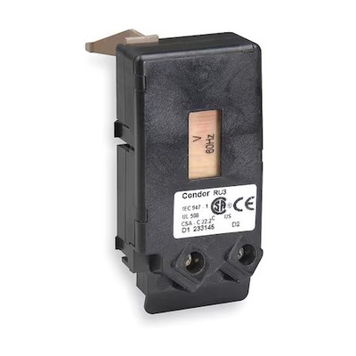Condor Usa Ru3j Under Voltage Relay, 240V, 60 Hz, Mdr3