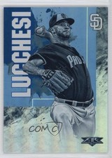 2019 Topps Fire Blue Chip Joey Lucchesi #136 1pi0