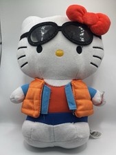 Universal Studios Hello Kitty Plush Back to the Future Plush Limited Edition