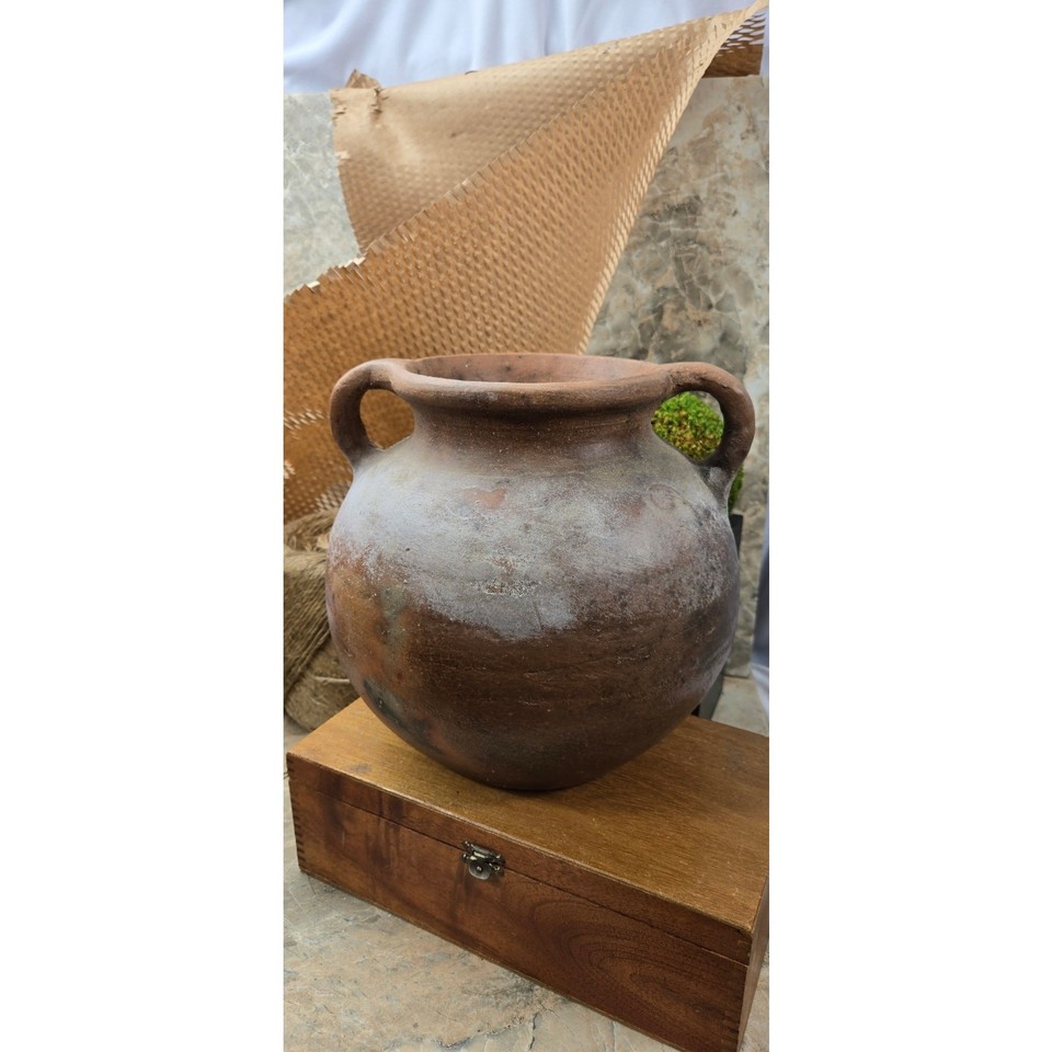 Handmade Qumran Replica Ceramic Vessel Artisan Studio Pottery