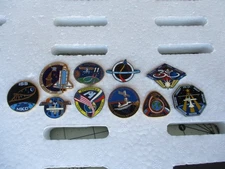 Vtg Lot of NASA Shuttle, Space Lab, ISS Pins from Boeing, NASA, 10 Pin Lot 2