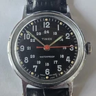 Lovely Timex Sprite 1968 Vintage 12/24hr Military Mens Mechanical Watch Working