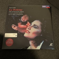 SEALED Puccini La Boheme Australian Laserdisc LD Movie 1995