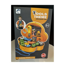 2-in-1 Tools Car Pretend Play Tool Set, Ages 3-5 Years