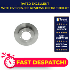 Image of 2x Brake Discs Pair Solid fits SUZUKI SJ413 1.3 Front 84 to 90 G13A 289.5mm Set