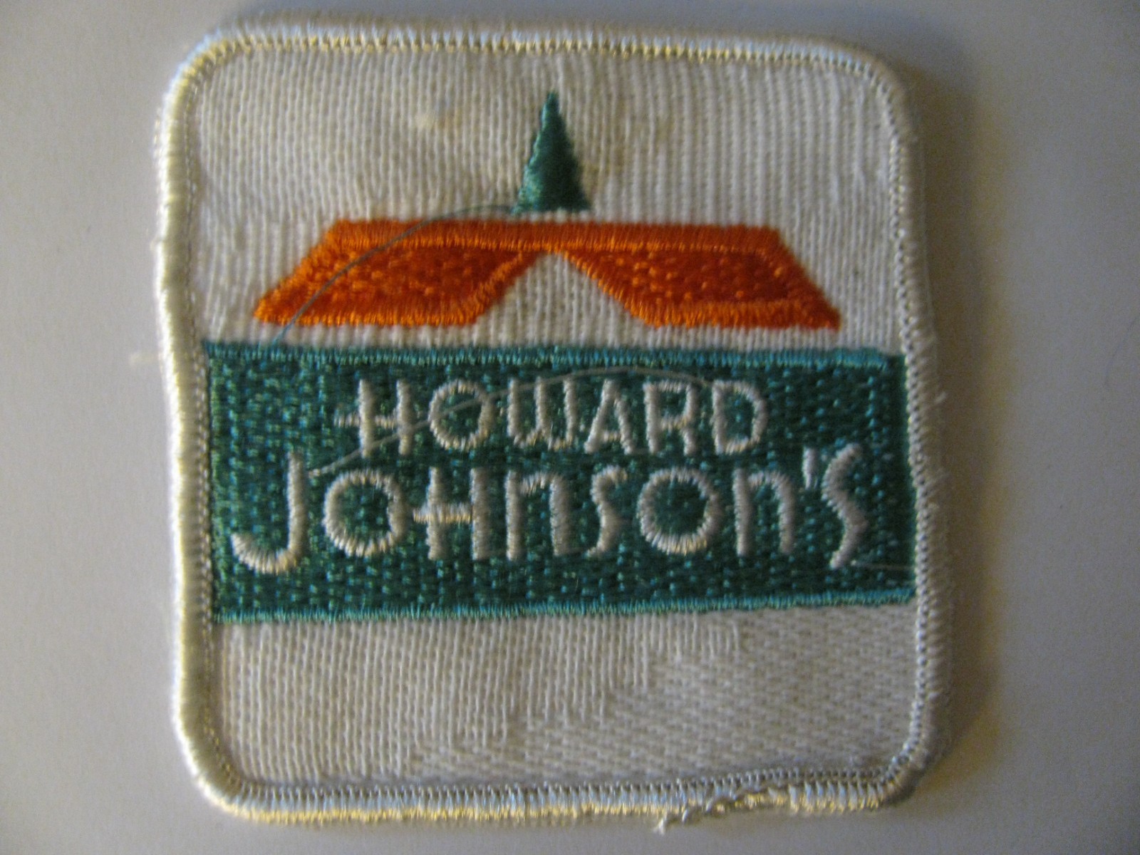 HOWARD JOHNSON  HOTEL  UNIFORM PATCH   2.5"  SEW  ON  EMBROIDERED NOS  FREE SHIP