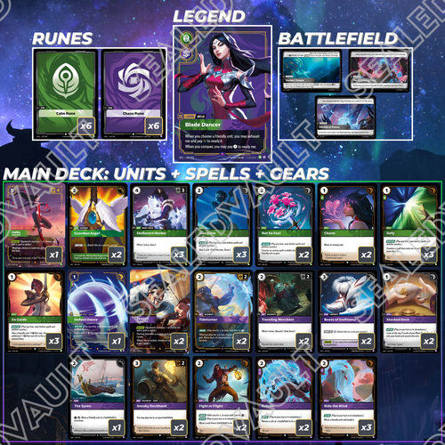 Irelia Budget Riftbound TCG Deck | Spiritforged | Competitive ...