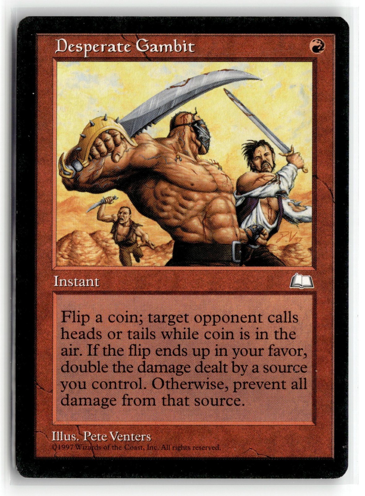 MAGIC TG: Weatherlight # Desperate Gambit Uncommon .M2A