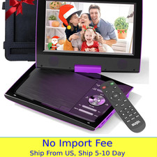 SUNPIN 2022 New PD969 11" Portable DVD Player for Car with Headrest Mount Upg...