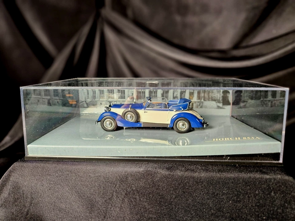 Paul's Model Art 1938 Horch 853A Sport-Cabriolet 1:43 Scale Inv. #4576 - Image 2 of 4