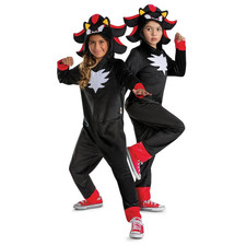 Disfraz Mono con Capucha Sonic the Hedgehog Shadow Clásico para Niños - Disfraces Morris
