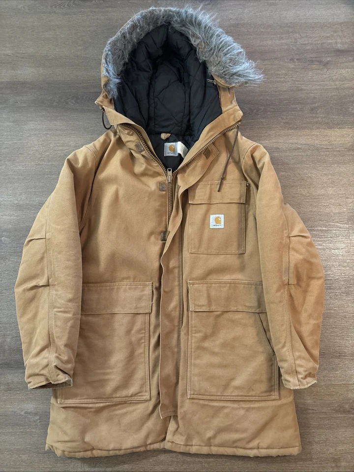 Carhartt Siberian Cold Parka in Hamilton Brown Size Large - Image 2 of 4