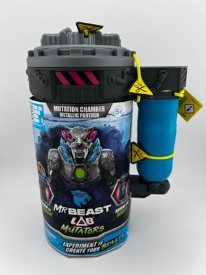 MrBeast Lab Mutators Metallic Panther 5.5 Action Figure Collector Toy Ages 5+