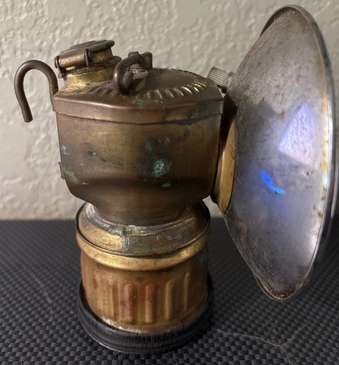 Justrite Carbide Lamp Collectible Mining Equipment for sale | eBay