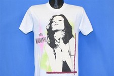 vintage 80s MADONNA LIKE A PRAYER DOUBLE SIDED CROWN POP MUSIC t-shirt SMALL S